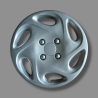 Peugeot Bipper Kit 4 coppe ruota 14" senza logo