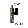 Gas refrigerante R32 ricarica in bombola da 1.8 Kg valvola 1/2" acme sx con rubinetto 5/16"