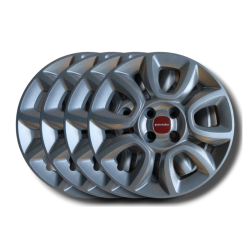 Fiat panda 4x4 2012 Kit 4 enjoliveurs 15"