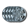 Renault Trafic Kit 4 wheel caps 16" without logo