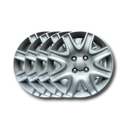 Peugeot 207 Kit 4 wheel caps 15" without logo