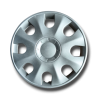 Renault Clio III 2005/2013 Kit 4 wheel caps 15" without logo