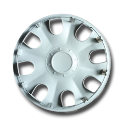 Renault Clio III 2005/2013 Kit 4 coppe ruota 15" senza logo