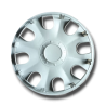 Renault Clio III 2005/2013 Kit 4 wheel caps 15" without logo