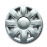 Renault Clio 2004 Kit 4 wheel caps 15" without logo