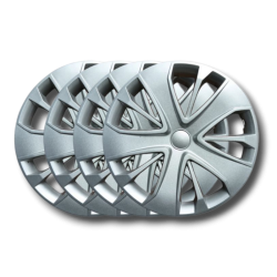 Renault Clio IV 2016 Kit 4 wheel caps 15" without logo