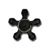 Peugeot 3008 2024 Kit 4 caches boulons de roue d'origine noir/gris