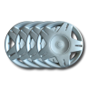Renault Twingo 1996 Kit 4 wheel caps 14" without logo