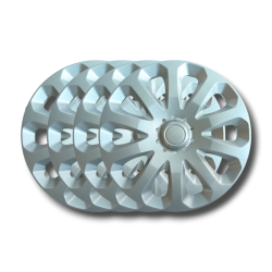 Ford Fiesta 2008 Kit 4 wheel caps 15" without logo