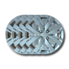 Peugeot 208 2012 Kit 4 wheel caps 15" without logo