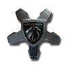 Peugeot 3008 2024 Cache boulon de roue d'origine gris