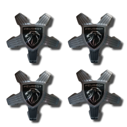 Peugeot 3008 2024 Kit 4 caches boulons de roue d'origine gris