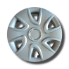 Renault Clio IV 2010 Kit 4 wheel caps 15" without logo