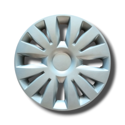 Renault Clio III 2005/2013 Kit 4 coppe ruota 15" senza logo