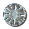 Renault Clio III 2005/2013 Kit 4 wheel caps 15" without logo