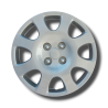 Peugeot Partner Kit 4 wheel caps 15" without logo