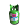 Gas refrigerante R410a ricarica in bombola 5Kg valvola 1/4″ SAE