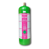 Gas refrigerante R410a ricarica in bombola 1,9Kg valvola 5/16" acme con rubinetto 1/4"