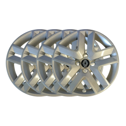 Renault Clio Kit 4 wheel caps 16" with logo