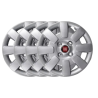 Fiat panda 169 2003 Kit 4 13“ Radkappen