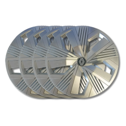 Renault Modus Kit 4 wheel caps 15" with logo